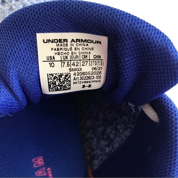 New! Under Armour Charged Impulse Knit Women’s Arch Support Running Shoes - Picture 9 of 11